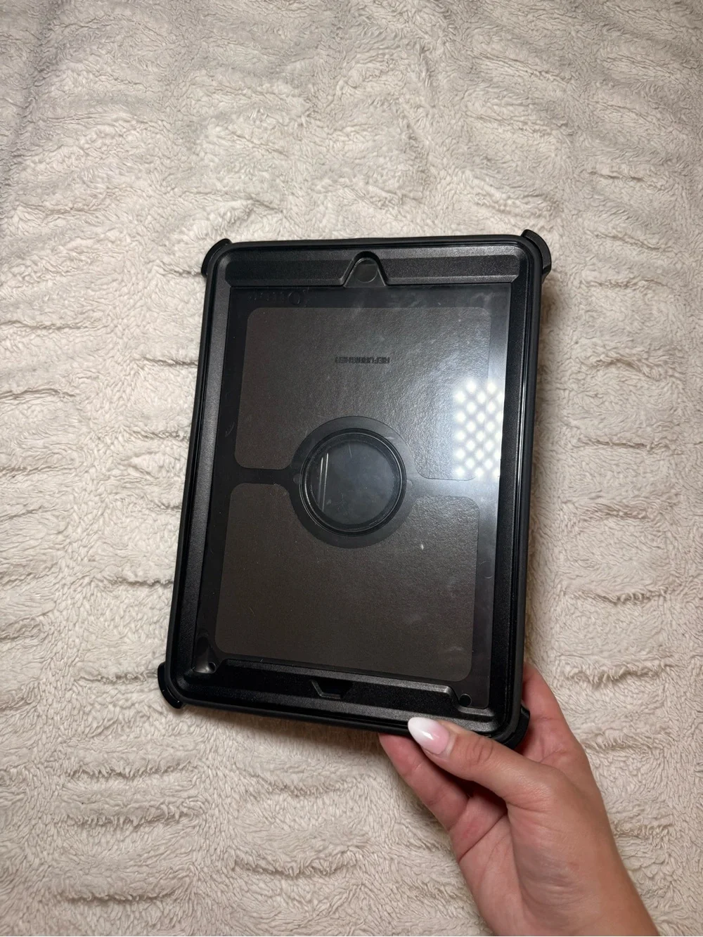 Black OtterBox iPad Tablet Case with Stand